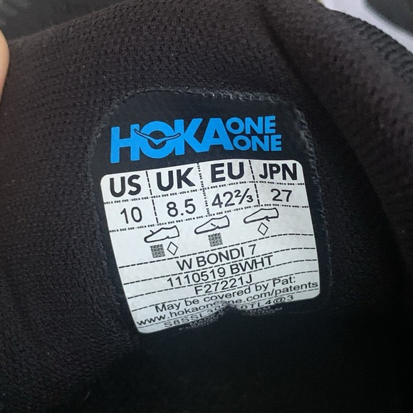 Hoka One One Bondi 7 Running Shoes - Picture 7 of 8